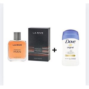 La Rive HEROIC MAN 100ML EDT + Stick deodorant