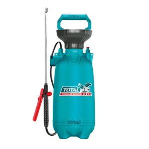 TOTAL Pulvérisateur à Pression Manuel 5L - Lance en Acier Inoxydable et Sangle de Transport