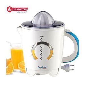 Lamacom Presse Agrumes Electrique 1.2 L - 40 W avec 2 cônes : Orange & Citron