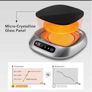 Réchaud électrique pour tasse - Plaque chauffe-tasse intelligente