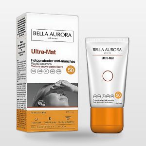 BELLA AURORA Écran Solaire Gel Ultra-Mat SPF50+ Anti-Taches 50ml