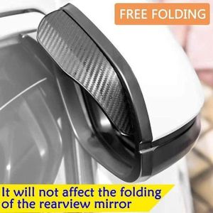 Lot de 2 Protections de Rétroviseurs – Visières Anti-Pluie Universelles pour Véhicules