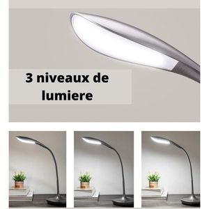 Lampe De Bureau Led Dimmable Cobra Noire