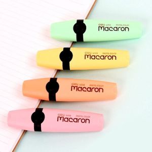 Maped Surligneurs Pastel Pointe Biseautée Pour Trait de 1 à 5mm - Lot de 4  Couleurs Assorties à prix pas cher