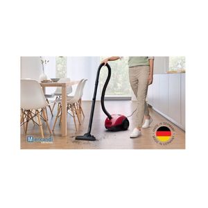 Bosch  Aspirateur avec sac (3,5L) ,moteur HISpin 600w ,système de filtration , rouge