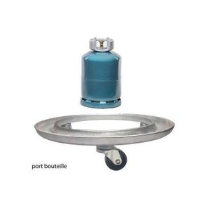 Support Bouteille de gaz / Porte-bouteille -Chariot robuste avec 3 roulettes Pratique