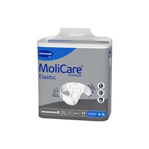Hartmann Pack : Molicare Premium Elastic 10G Xl  + Lingettes Gifrer Offerte