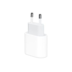 Original Adaptateur Secteur USB-C 20W 100% Originales Chargeur Pour iPhone AirPods iPad Et Watch