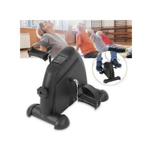 Mini Vélo Pliable avec Écran LCD – Pédalier Fitness Bras & Jambes, Rééducation et Cardio – Idéal pour bureau, maison