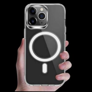 (Iphone 14 Max ) Majsafe .souple transsparant