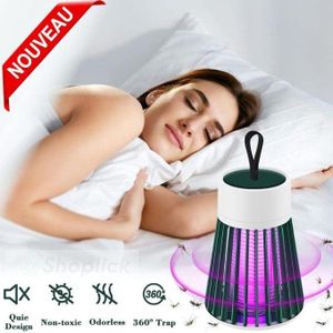 Lampe Anti-Moustiques Électrique Portable – Tueur d’Insectes Idéal pour Voyage et Pique-Nique Couleur aleatoire