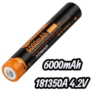 Batterie Li-ion rechargeable 181350A, 4.2V, 6000mAh.