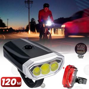 Generic Lumière Led avant et arrière pour Vélo,équipement de cyclisme  extérieur à prix pas cher