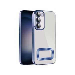 Case Pochette pour Samsung A34 Coque Silicone bleu