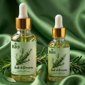 Bio Pack x2 Huile de romarin 50 ml et 30 ml qualité premium