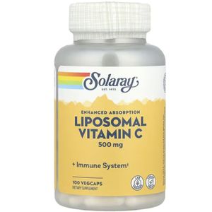 Solaray Enhanced Absorption, Liposomal Vitamin C, 100 Vegetable Capsules