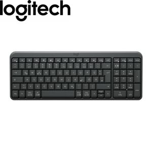 Logitech K250 Clavier sans fil Bluetooth avec pavé numérique pour Windows/macOS/ChromeOS/iPadOS/Android - AZERTY