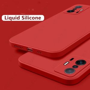 Pochette pour Xiaomi Mi 11T Pro  4G Housse Bord Fort,Cover,Dane Rouge