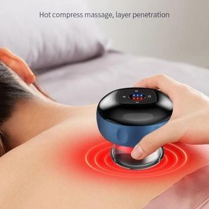 Masseur de Ventouses Électrique Smart Vacuum Cupping pour Massage Maison BLEU