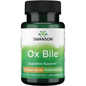 Lee Swanson Ox Bile, 60 Capsules