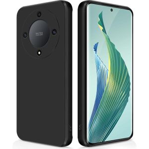 Coque en silicone noir pour Honor magic 5 lite– Housse de protection souple, antichoc et anti-rayures, design élégant et ajusté