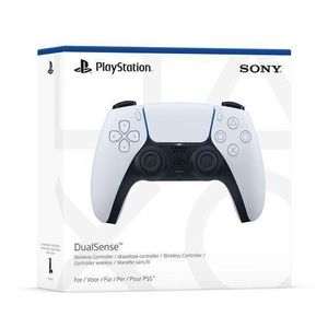 Sony Manette PS5 DualSense Blanche – Contrôleur Sans Fil Officiel 