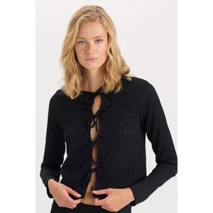 Defacto Woman Regular Fit Long Sleeve T-Shirt - Black - D6296AX