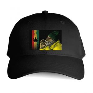 Casquette Poster Jamaica Bob Marley Ganja weed man Marijuana vintage