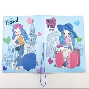Porte-passeport de dessin animé pour enfants