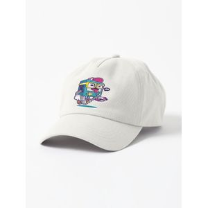 casquette personnalisée Culture pop casquette blanc unique