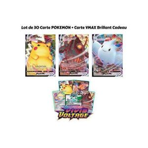 apokemon Lot de 27 Cartes Pokémon sans Doubles + 3 Cartes Cadeau