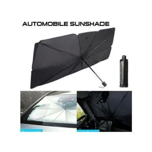 Couvre Pare-brise Parapluie pliable en titane et argent, bloc de lumière -