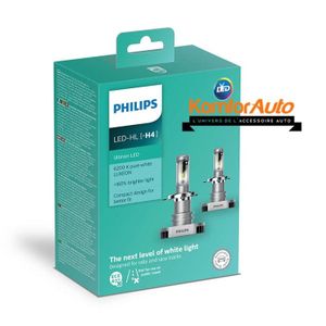 Ampoule LED Eclairage Avant PHILIPS Ultinon Pro5000 HL - H4 - ref