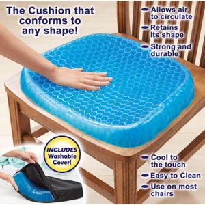 Coussin Orthopédique en Gel Respirant – Antidérapant – Confort et Soutien Optimal