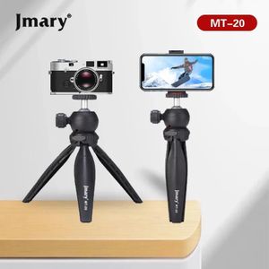 Jmary Trepied de bureau pour téléphone et camera, rotation à 360°, trépied mobile réglable, mini trépied pliable pour appareil photo reflex numérique MT-20
