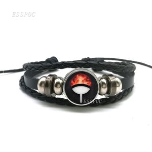 Bracelet En Cuir Naruto Sharingan Eye Uchiha Style 47 HD Cosplay Anime Manga