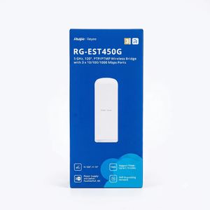 Ruijie RG-EST450G – Pont Sans Fil Extérieur 5GHz, 867Mbps, 5km