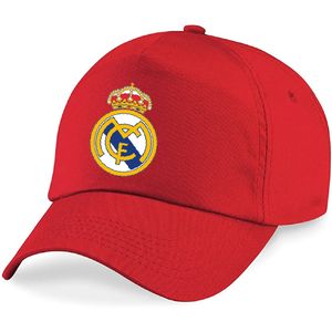 Casquette Real Madrid Club Football Stade Santiago Bernabéu ROUGE