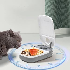 مغذية أوتوماتيكية للحيوانات الأليفة – تغذية منتظمة وطعام طازج لقطتك أو كلبك