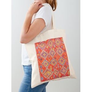 حقيبة يد قطن كلاسيكية بنمط مغربي تقليدي عتيق