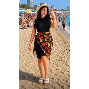 Burkini Femme Élégant avec Paréo