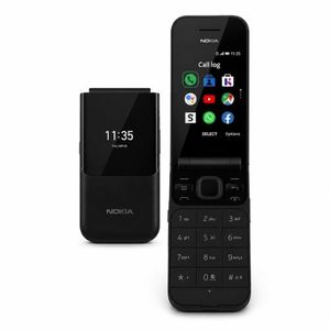 Nokia 2720 Flip 4G Téléphone Pliable Dual SIM – Écran 2.8" – WhatsApp – Batterie Longue Durée – Noir