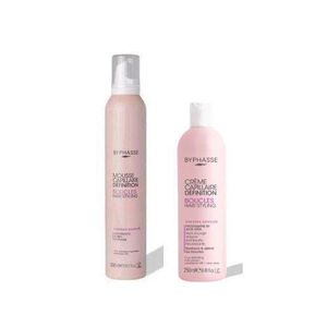 Byphasse MOUSSE BOUCLES 300ML + Creme boucles (250ml.)