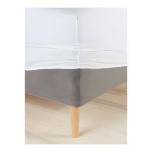 Drap-housse 180x200x30 cm - Coton Stretch - Pour Lit Double - Blanc