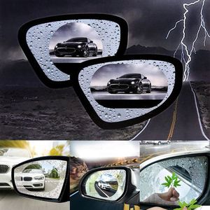 2pcs Noir Transparent Universel Auto Pièces Voiture Rétroviseur