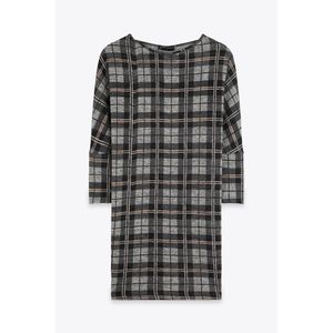 Marwa فستان سترة براون ثامب