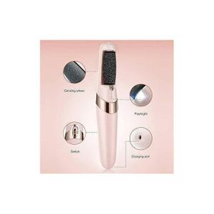 Appareil exfoliant pour pieds avec rouleau rotatif haute efficacité
