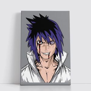Asian Planet Tableau decoratif sur Toile 25x40 cm pour Anime attack on titan - Naruto - death note - Jujutsu Kaisen  1