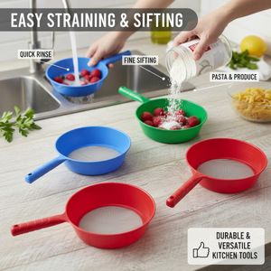 Tamis de Cuisine Polyvalent – Préparation Fluide et Rapide