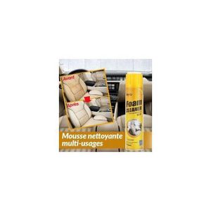 Nettoyant Intérieur Auto en Mousse 650ML – Spray Puissant Anti-Taches
